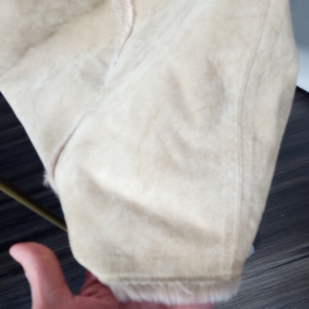 Brandon Thomas Cream Tan Trench Coat - Picture 12 of 13